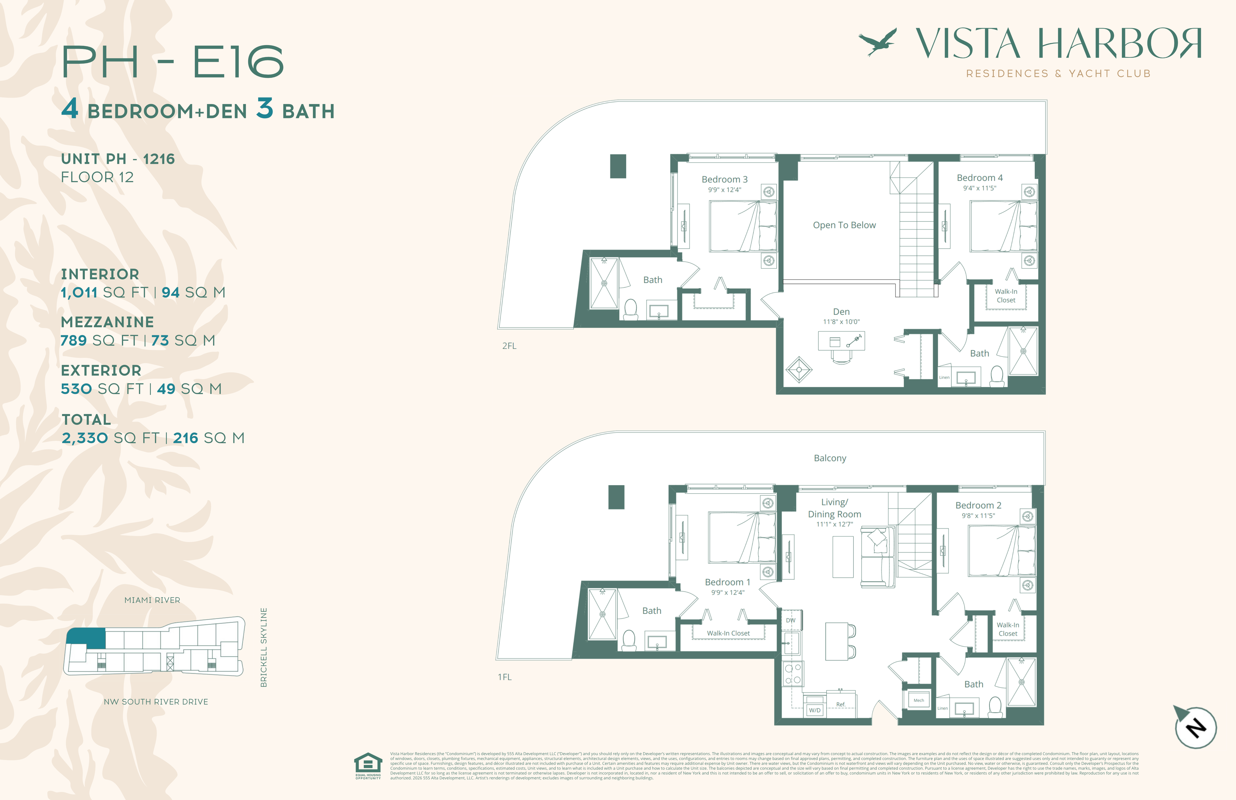 4BR Floor Plan